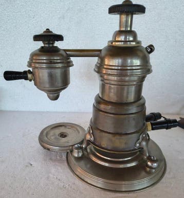 Velox - Koffiezetapparaat - Verzilverd messing - Vintage