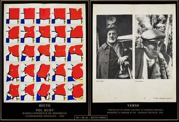 Pol Bury (1922–2005) - Ramollissements de Mondrian, Antiek en Kunst