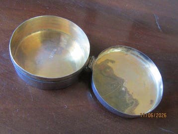 Boîte de tabac à priser - Argent 925