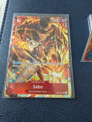 Bandai - 3 Card - One Piece - Sabo Foil, Event exclusive of, Nieuw