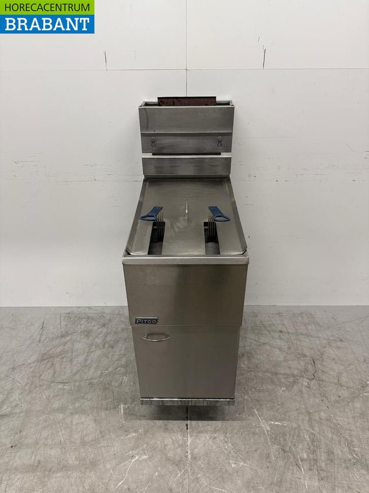 RVS Pitco Friteuse 18 liter GAS Horeca, Articles professionnels, Horeca | Équipement de cuisine, Enlèvement ou Envoi