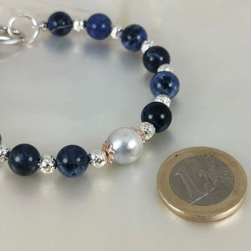 Zonder minimumprijs - Armband Zilver Parel - Gemengde, Nieuw