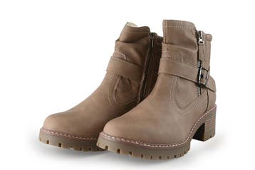 Claverton Enkellaarzen in maat 41 Beige, Kleding | Dames, Verzenden, Beige, Lage of Enkellaarzen, Zo goed als nieuw