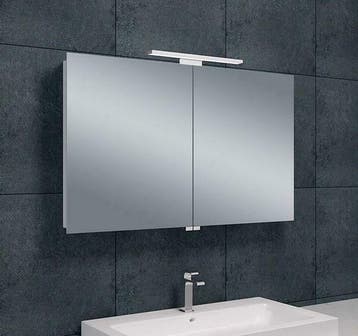 Luxe spiegelkast +Led verlichting 100x60x14cm, Huis en Inrichting, Ophalen of Verzenden, Nieuw
