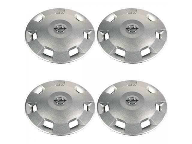 ORIGINELE GM Opel naafdoppen wielbeschermerset ZILVER 14 inc, Auto-onderdelen, Banden en Velgen, Ophalen of Verzenden
