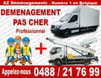 0488/21.76.99 AZ DEMENAGEMENTS PROFESSIONNELS PAS CHER