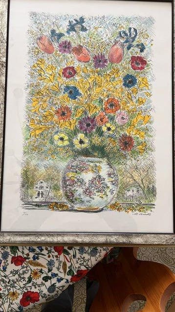 Michele Cascella (1892-1989) - Bouquet in vaso