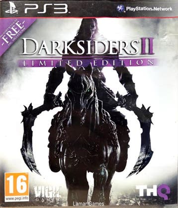 Darksiders II met licht beschadigd boekje (ps3 tweedehands, Games en Spelcomputers, Games | Sony PlayStation 3, Ophalen of Verzenden