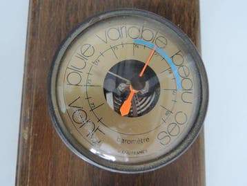 Station météo - Belle station météo vintage des Années 1970