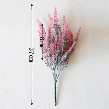 Kunst Boeket met Vaas - Lavendel Plastic Bloemen Luxe, Verzenden, Nieuw
