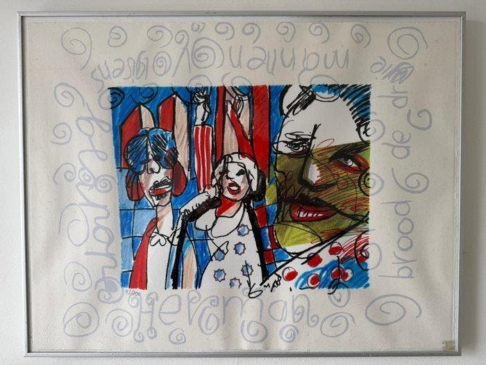 Herman Brood (1946-2001) - Singer, Antiek en Kunst, Antiek | Overige Antiek