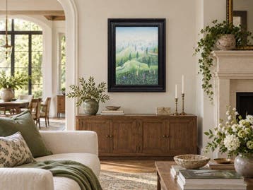 Naif School (XX) - NO RESERVE - Spring Among Cypresses