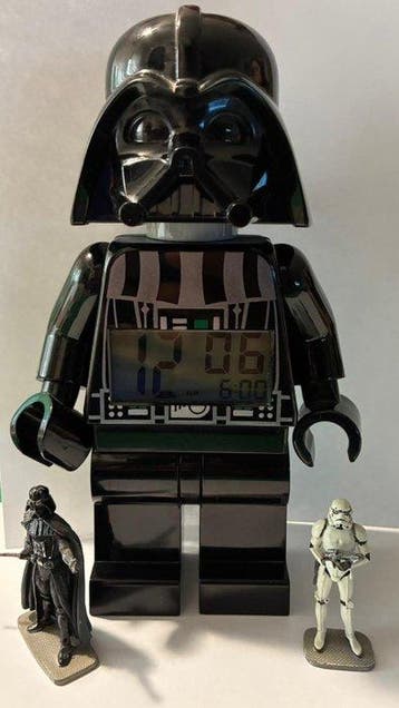 Lego Minifiguur wekker - Star Wars - Darth Vader Minifigure, Nieuw