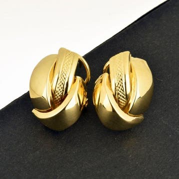 Oorbellen - 18 karaat Geel goud