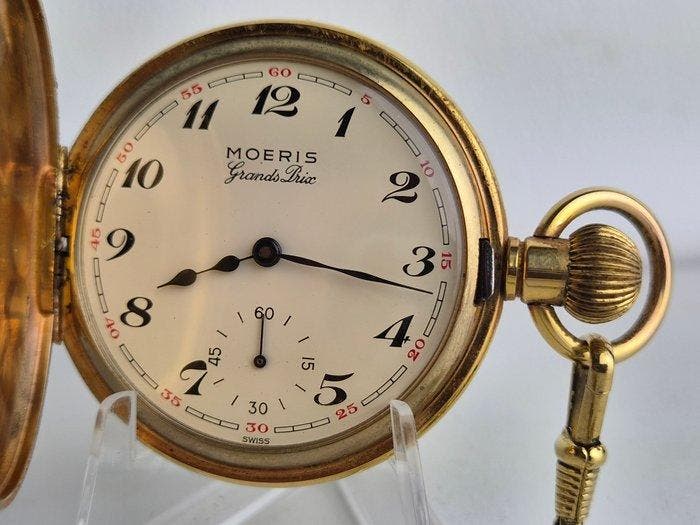 Moeris - Grands Prix - Half-Hunter / Savonnette Zakhorloge, Bijoux, Sacs & Beauté, Montres | Hommes