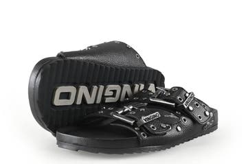 Vingino Slippers Meisjes in maat 31 Zwart, Verzenden, Jongen of Meisje, Schoenen, Zo goed als nieuw