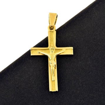 Kruishanger - 18 karaat Geel goud