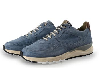 Floris van Bommel Sneakers in maat 40½ Blauw, Kleding | Heren, Schoenen, Floris van Bommel, Zo goed als nieuw, Sneakers, Verzenden