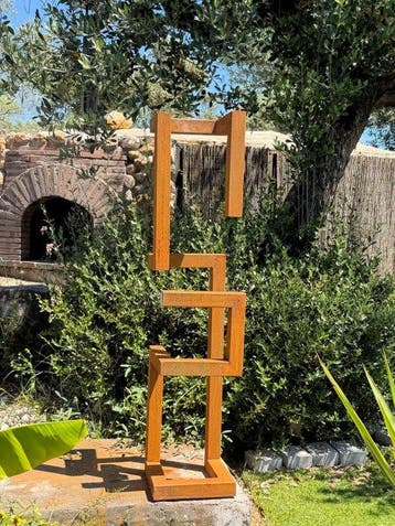 Ana Lucia B.M - Sculpture Corten - XL
