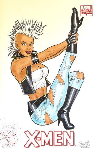 Emmett Taylor - 1 Lege omslagtekening - Storm! - X-Men #1 -, Boeken, Nieuw