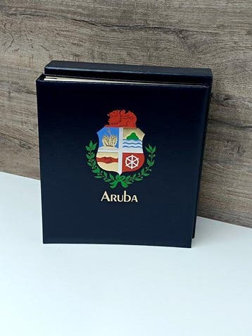 Aruba 1986/1997 - Mooie verzameling in Davo LX album met, Postzegels en Munten, Gestempeld
