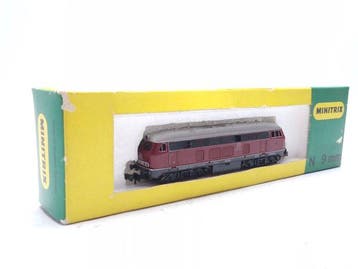 Minitrix N - 2959 - Locomotive diesel (1) - BR 216 090-1 -, Nieuw
