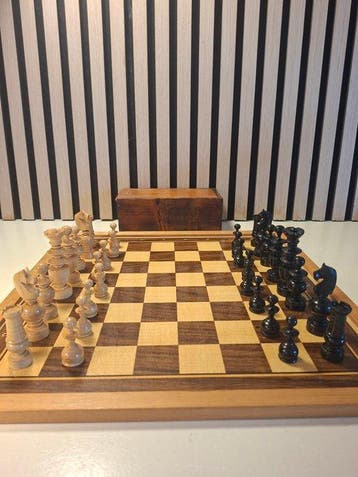 Jeu déchecs - Handgemaakt Regence Schaakspel