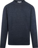 McGregor Trui Lamswol Melange Navy maat Maat 52/54 (L) Heren, Kleding | Heren, Maat 52/54 (L), Nieuw, Verzenden, McGregor