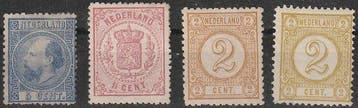 Nederland 1867/1945 - Partij ongebruikt op 15 grote
