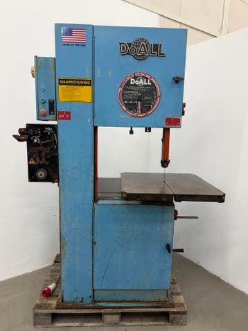 DOALL verticale lintzaagmachine lintzaag bandzaagmachine, Gebruikt, Lintzaag