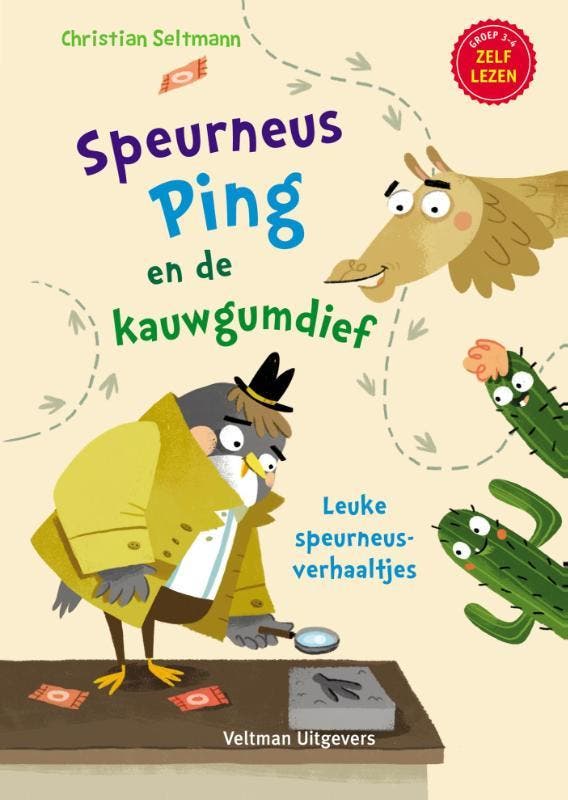 Speurneus Ping en de kauwgumdief 9789048314270, Livres, Livres pour enfants | Jeunesse | Moins de 10 ans, Envoi