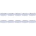 Isolatietape 10 Pack Wit 20mmx18m - Ideaal LED Toebehoren vo, Verzenden, Nieuw