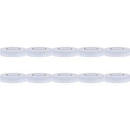 Isolatietape 10 Pack Wit 20mmx18m - Ideaal LED Toebehoren vo, Verzenden, Nieuw