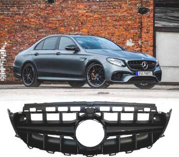 CALANDRE MERCEDES CLASSE E W213 16-19 LOOK AMG E63 NOIR, Autos : Pièces & Accessoires, Carrosserie & Tôlerie, Verzenden