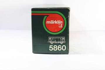 Märklin 1 - 5860 - Modeltrein goederenwagon (1) - Gesloten, Hobby en Vrije tijd, Nieuw