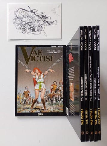 Vae Victis T7 à T11 + T15 + 7x ex-libris - 6x C - EO/Ré - 6