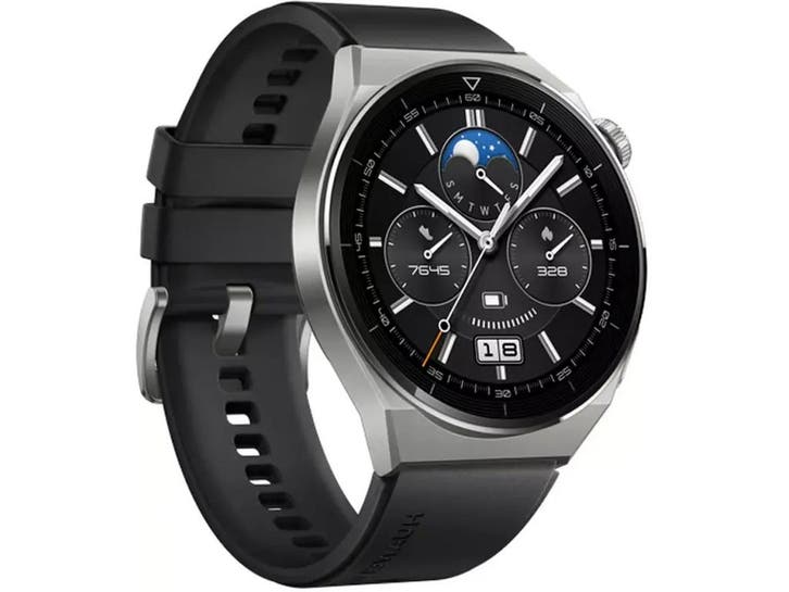Huawei Watch GT 3 Pro - Smartwatch - SpO2 en huidtemperatuur, Handtassen en Accessoires, Smartwatches, Zo goed als nieuw, Verzenden
