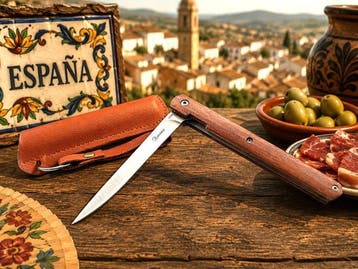 Albainox Albainox – Coltello pieghevole Stiletto con manico
