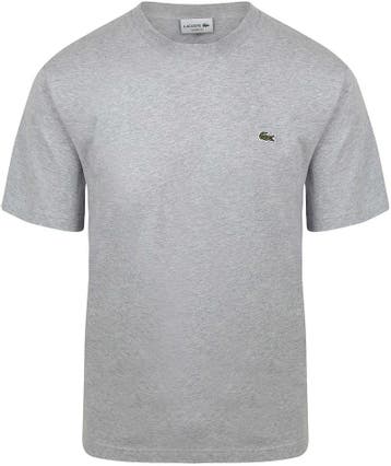 Lacoste T-Shirt Grijs maat Maat 52/54 (L) Heren, Vêtements | Hommes, T-shirts, Verzenden