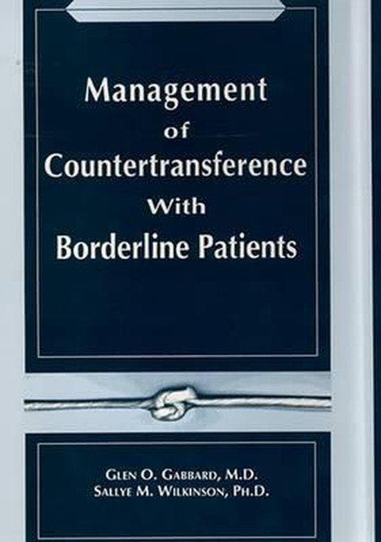 Management of Countertransference With Borderline Patients, Boeken, Taal | Engels, Gelezen, Verzenden