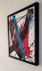 Liesens - Complex (handpainted on canvas) met lijst