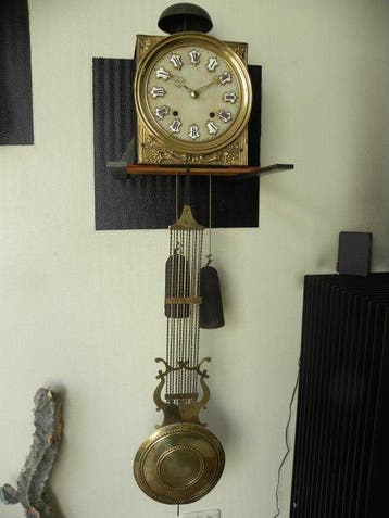 Horloge comtoise - - Fer - 1850-1900, Antiquités & Art, Antiquités | Horloges
