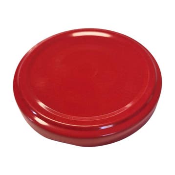 Deksel effen rood 63mm twist-off 1440 stuks nieuw, Ophalen of Verzenden