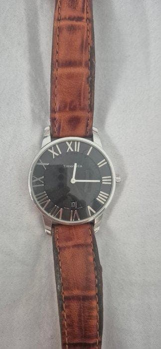Tiffany & Co. - Atlas - Heren - 2000-2010, Handtassen en Accessoires, Horloges | Heren, Nieuw