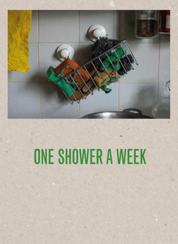 One Shower A Week | Mariet Dingemans | Nieuw, Verzenden, Nieuw, Mariet Dingemans