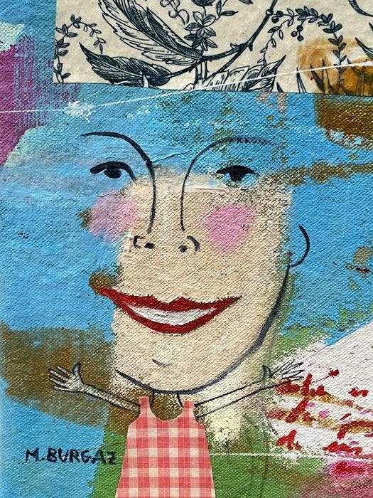 M. BURGAZ - People, Antiquités & Art, Art | Peinture | Moderne