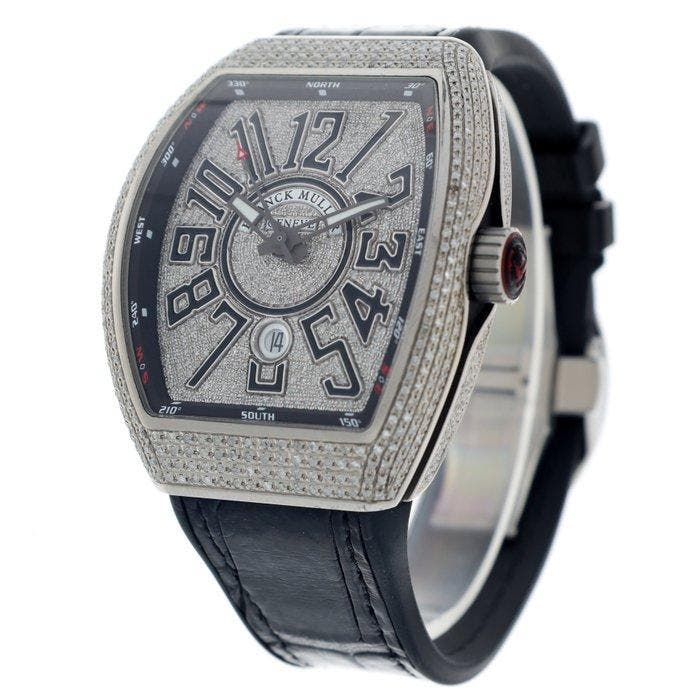 Franck Muller - Vanguard - V45SCDT - Heren - 2020+, Handtassen en Accessoires, Horloges | Heren