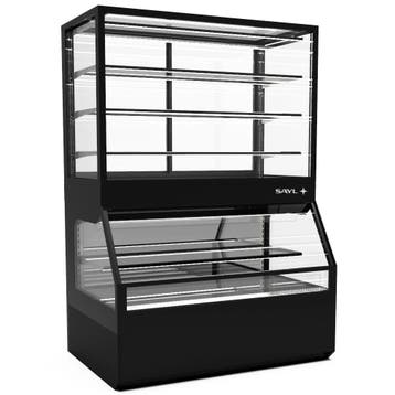 Wandmeubel (Neutraal + Gekoeld) | INTEGRA COMBI | Zwart |, Verzenden, Nieuw in verpakking