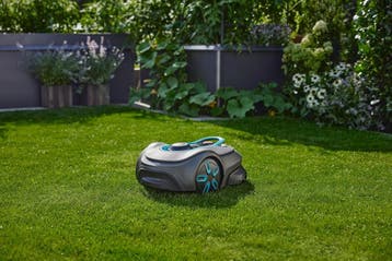 Robotmaaier Sileno 1100m | Tweede kansje | OP = OP, Tuin en Terras, Verzenden, Gebruikt, Gardena, Bestuurbaar via app