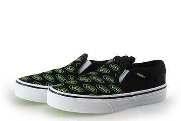 Vans Instappers Jongens in maat 31 Zwart, Kinderen en Baby's, Jongen of Meisje, Schoenen, Zo goed als nieuw, Vans